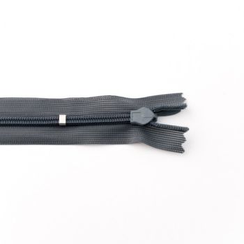 Užtrauktukas paslėptas tamsiai pilkas, 60 cm|Audiniai|TavoSapnas