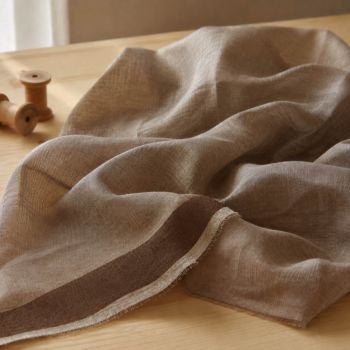 Minkštinto lino likutis 0.40x1.40m (plonas)|Audiniai|TavoSapnas