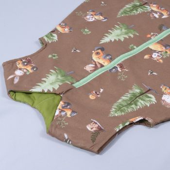 Miegmaišis su dvipusiu užtrauktuku Miškelis, 120 cm|Vidutinio šiltumo|TavoSapnas