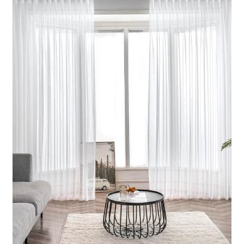 Matuojama dieninė užuolaida Doreta, likutis 0.40x2.30m|Užuolaidos|TavoSapnas