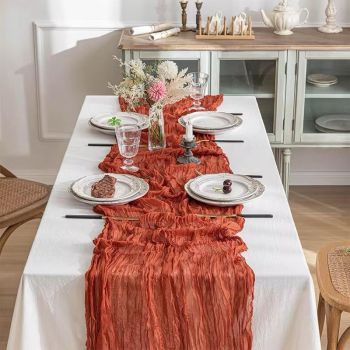 Stalo takelis Gauze Rustic, 90x180 cm|Prekės namams|TavoSapnas