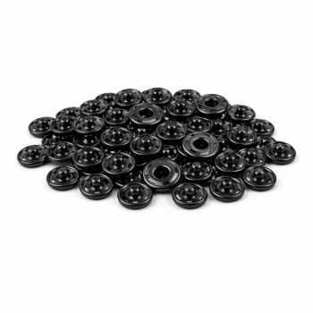 Spaudės prisiuvamos juodos, 11.5mm (6vnt.)|Spaudės|TavoSapnas