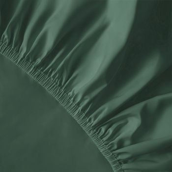 Pure Collection satino paklodė su guma OLIVE, 200x220 cm|Patalynė|TavoSapnas