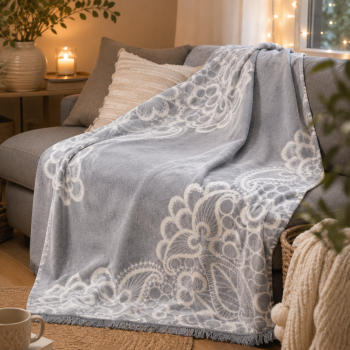 Medvilninis pledas Fashion Collection  Amelia, 150x200 cm|Patalynė|TavoSapnas