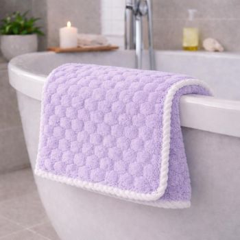 Rankšluostis  Violet Bubble, 70x140 cm|Prekės namams|TavoSapnas