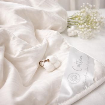 Medvilninė vasarinė antklodė Satin Quality, 140x200 cm|140x200 cm|TavoSapnas