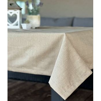 Lauko staltiesė su UV apsauga Linen Sand, 155x190 cm|Prekės namams|TavoSapnas