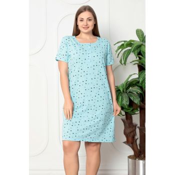 Plius dydžio medvilniniai naktiniai, 2XL, 132 cm|Prekės namams|TavoSapnas