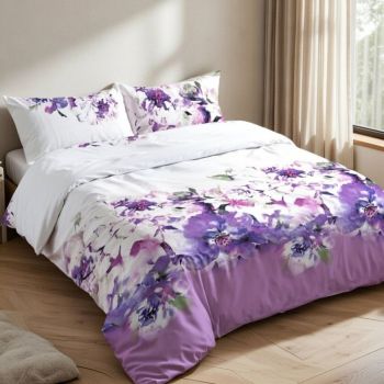 Patalynės komplektas Purple, 200x200, 70x70 cm|200x200cm|TavoSapnas