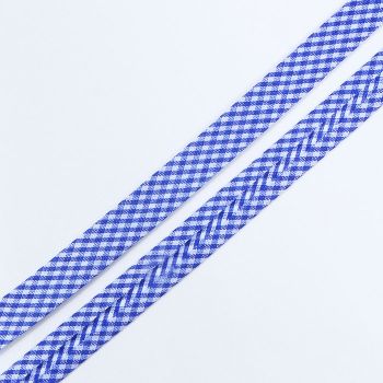 Kantavimo juostelė mėlyna, balta, likutis 1.70m|Siuvimo priedai|TavoSapnas