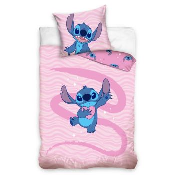 Dvipusė Disney patalynė Stitch, 100x135, 40x60 cm|100x135 cm |TavoSapnas