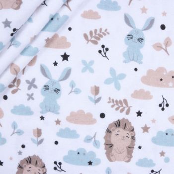 Medvilninis audinys patalynei (drobelė), Miškelis|Audiniai|TavoSapnas