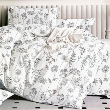 Patalynės komplektas White Meadow, 180x200, 70x80 cm|180x200cm|TavoSapnas