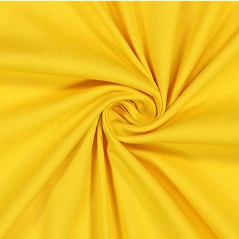 Medvilninis trikotažas (džersis) geltonas|Audiniai|TavoSapnas