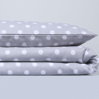 Patalynės komplektas kūdikiams Grey Bubbles, 110x140, 40x60 cm|110x140 cm |TavoSapnas