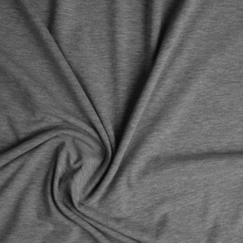 Medvilninis trikotažas (džersis) pilkas melanžas|Audiniai|TavoSapnas