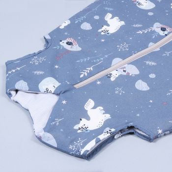 Miegmaišis su dvipusiu užtrauktuku Baltoji lapė, 80 cm|Vidutinio šiltumo|TavoSapnas