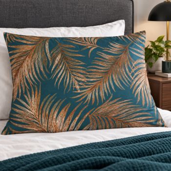 Medvilninis pagalvės užvalkalas su užtrauktuku Palm, 50x70 cm|50x70cm|TavoSapnas