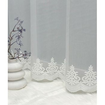 Dieninės užuolaidos audinys White Glamour, aukštis 290 cm|Užuolaidos|TavoSapnas