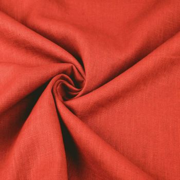 Minkštas plautas linas Orange|Audiniai|TavoSapnas