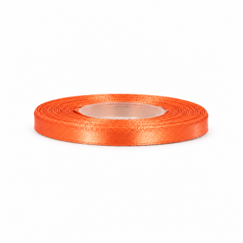 Juostelė atlasinė, oranžinė 6mm|Siuvimo priedai|TavoSapnas