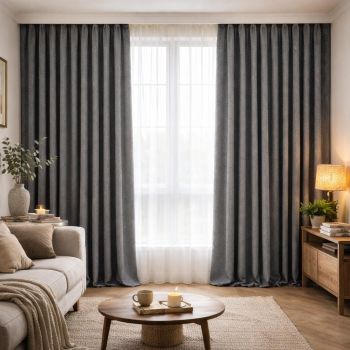 Matuojama naktinė užuolaida Elegance Dimout, aukštis 275 cm|Užuolaidos|TavoSapnas