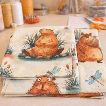 Drobelė, likutis 0.35x2m|Audiniai|TavoSapnas