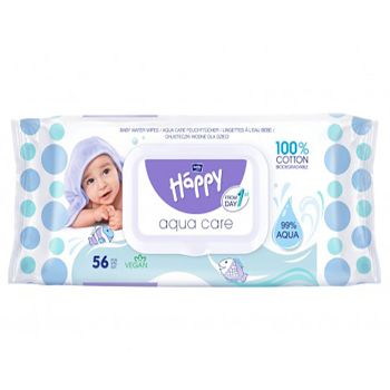 Drėgnos servetėlės Happy Aqua Care|Būsimai mamai|TavoSapnas