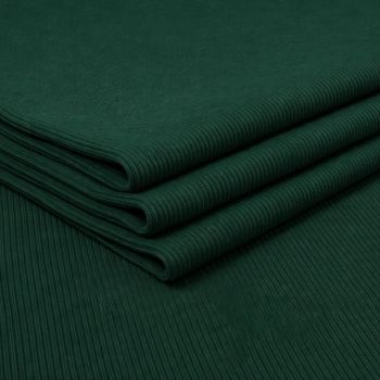 Rib trikotažas tamsiai žalias|Audiniai|TavoSapnas