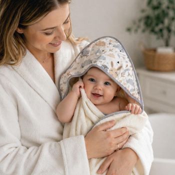 Rankšluostis su gobtuvu Miškelis, 80x80 cm|Prekės namams|TavoSapnas