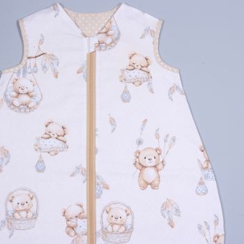 Vasarinis miegmaišis su dvipusiu užtrauktuku Teddy Bear, 70 cm|Vasarinio šiltumo|TavoSapnas