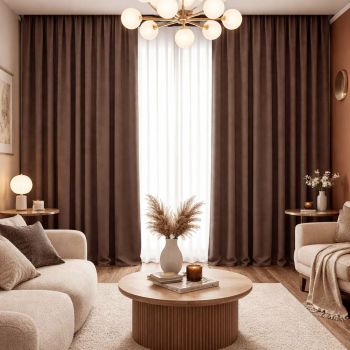 Matuojama naktinė užuolaida Delia, aukštis 280 cm|Užuolaidos|TavoSapnas