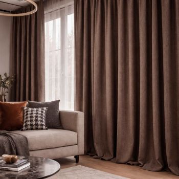 Matuojama naktinė užuolaida Linen Dimout, aukštis 305 cm|Užuolaidos|TavoSapnas