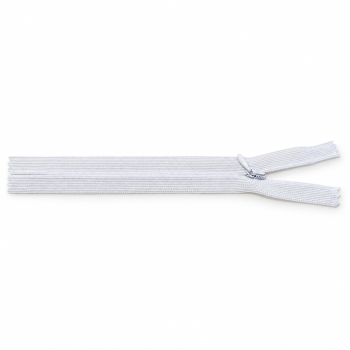 Užtrauktukas paslėptas baltas, 20 cm|Audiniai|TavoSapnas