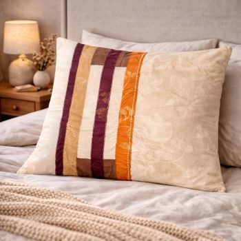 Medvilninis pagalvės užvalkalas su užtrauktuku Orange, 70x80 cm|Patalynė|TavoSapnas