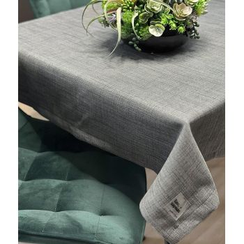 Staltiesė Grey Elegance, 90x90 cm|Prekės namams|TavoSapnas